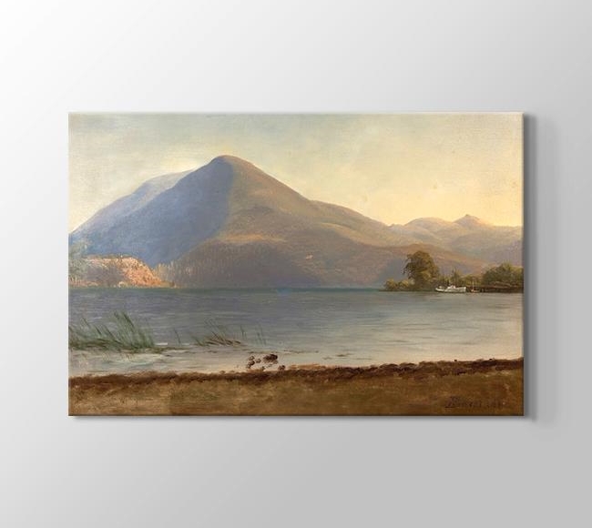  Albert Bierstadt On the Hudson