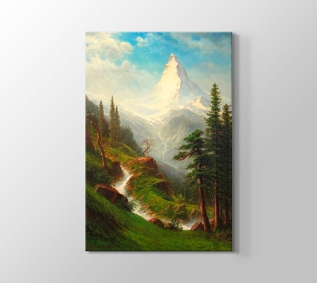  Albert Bierstadt The Matterhorn