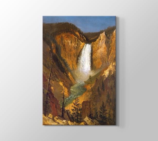  Albert Bierstadt Lower Falls of the Yellowstone