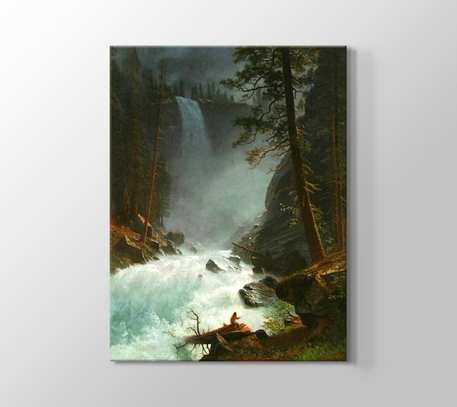  Albert Bierstadt A Stream in the Rocky Mountains