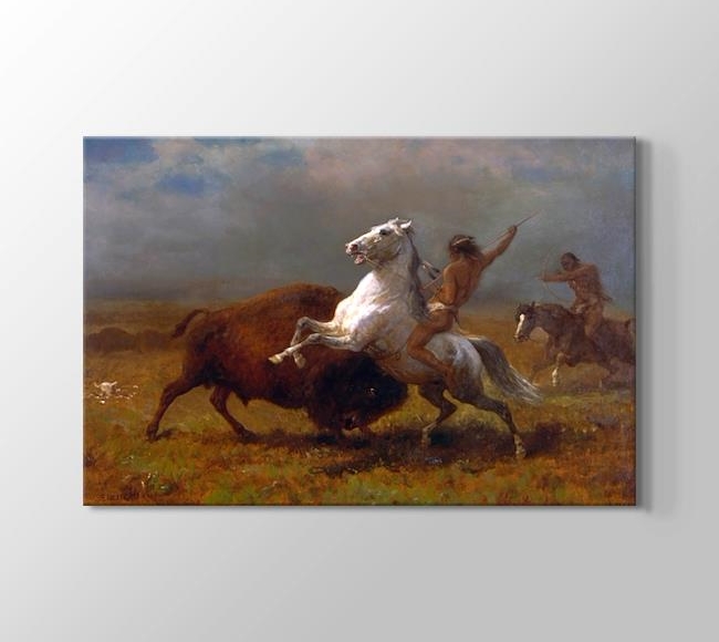 Albert Bierstadt Study for The Last of the Buffalo