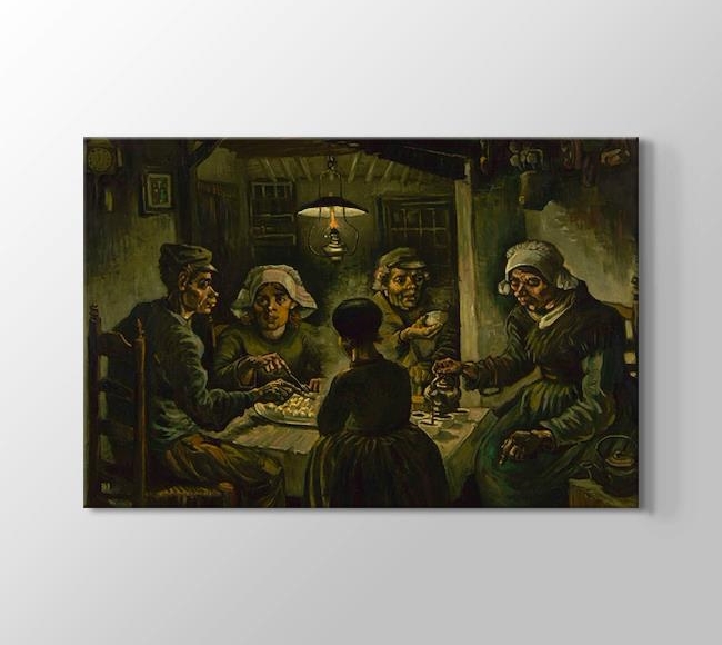  Vincent van Gogh The potato eaters