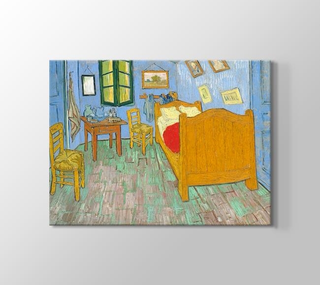  Vincent van Gogh The Bedroom 1889