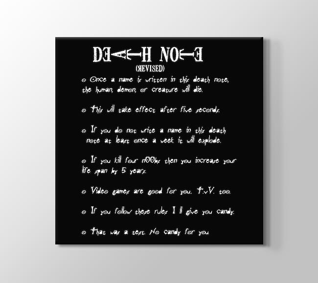  Death Note Kuralları (Revised)