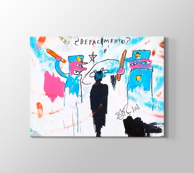  Jean-Michel Basquiat Defacement