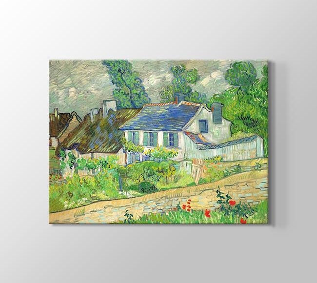  Vincent van Gogh Houses at Auvers