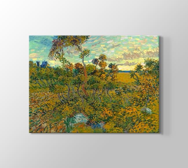  Vincent van Gogh Sunset at Montmajour
