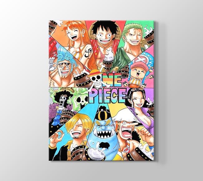  One Piece - Dilimli Kolaj