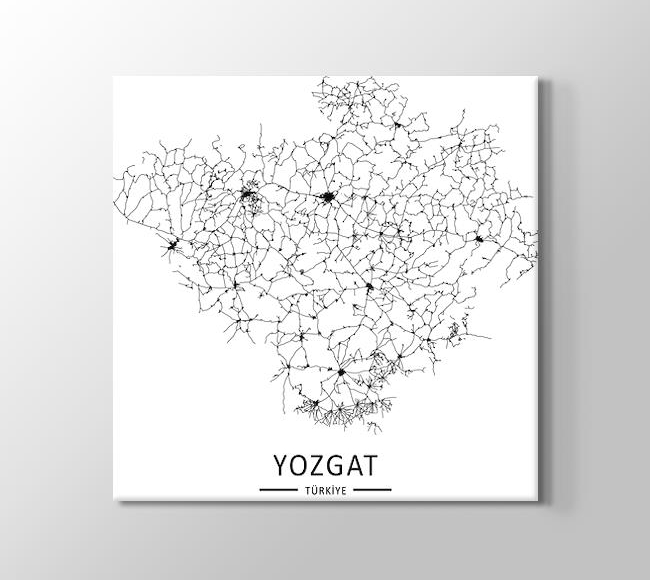  Yozgat Genel Haritası - Konum Tablo