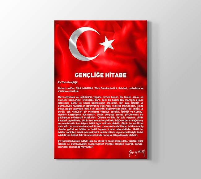 Türk Bayrağı ve Gençliğe Hitabe