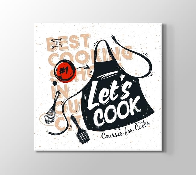  Let's Cook - Hadi Pişirelim - Pişirme Önlüğü