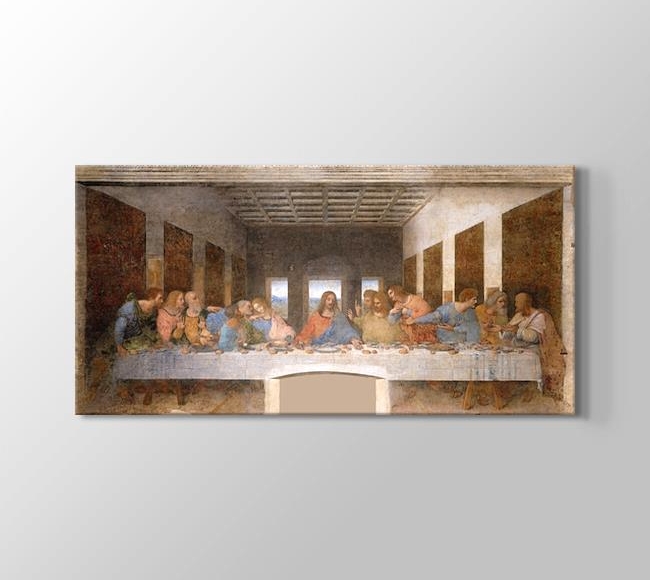  Leonardo da Vinci Son Akşam Yemeği - The Last Supper