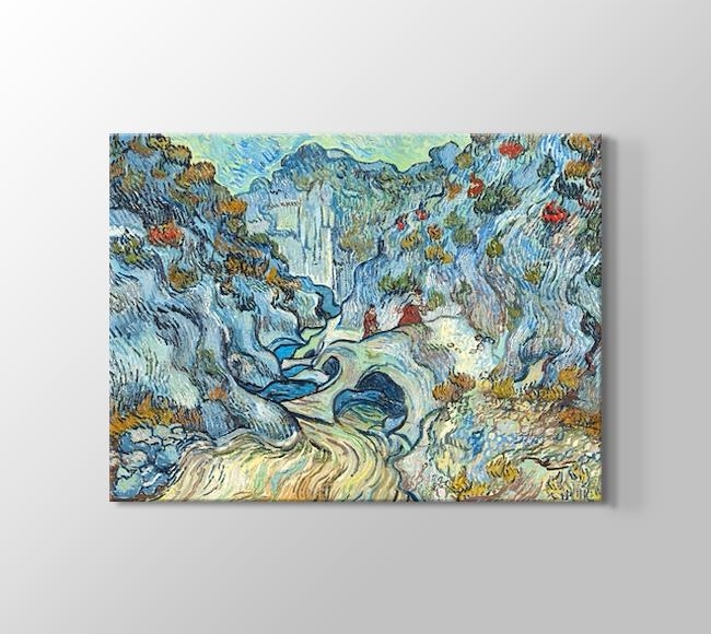  Vincent van Gogh The Ravine - Les Peiroulets