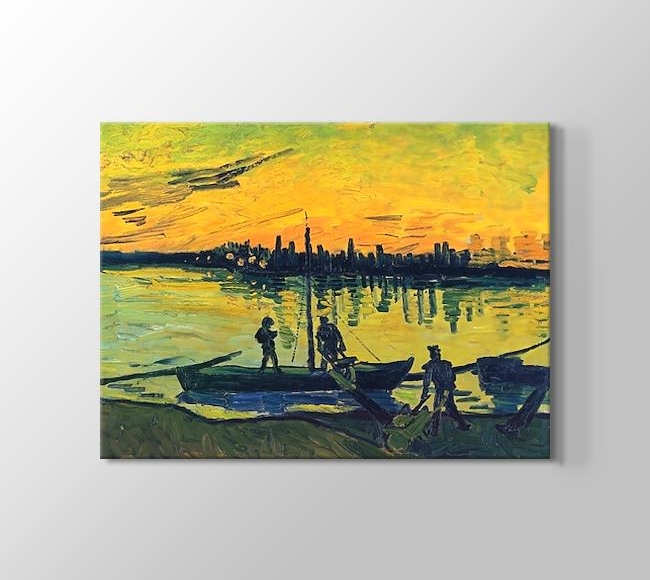  Vincent van Gogh De Aflader in Arles