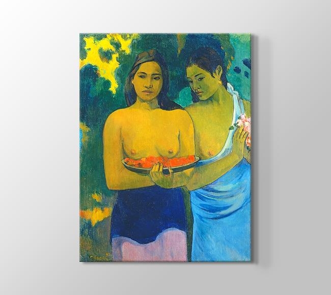  Paul Gauguin Two Tahitian Women