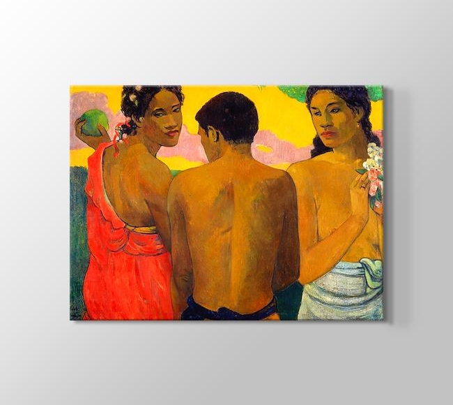  Paul Gauguin Three Tahitians