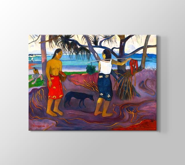  Paul Gauguin I Raro Te Oviri - Under the Pandanus