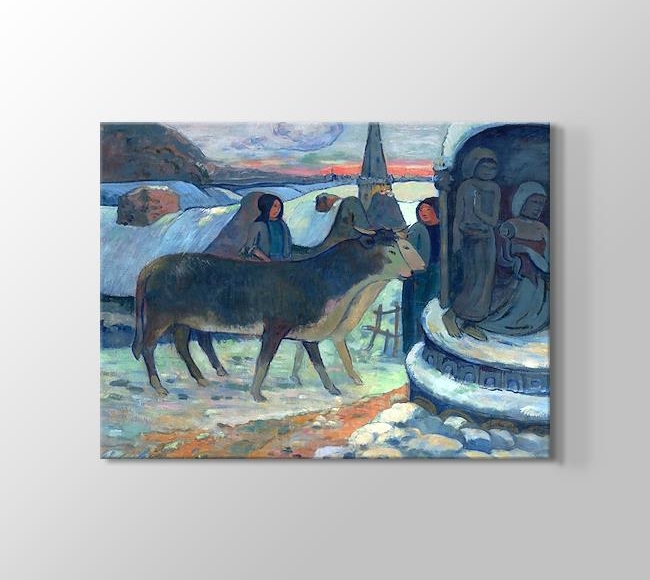  Paul Gauguin Christmas Night - The Blessing of the Oxen