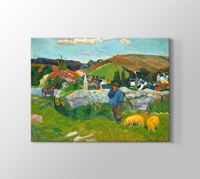  Paul Gauguin The Swineherd