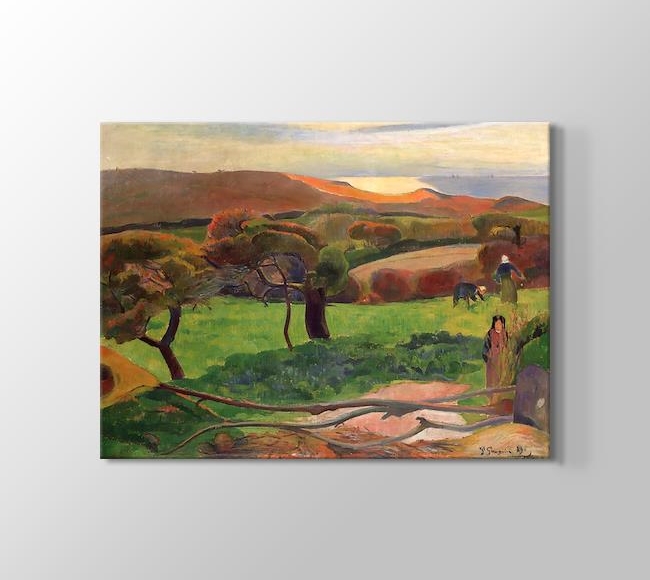  Paul Gauguin Landscape from Bretagne