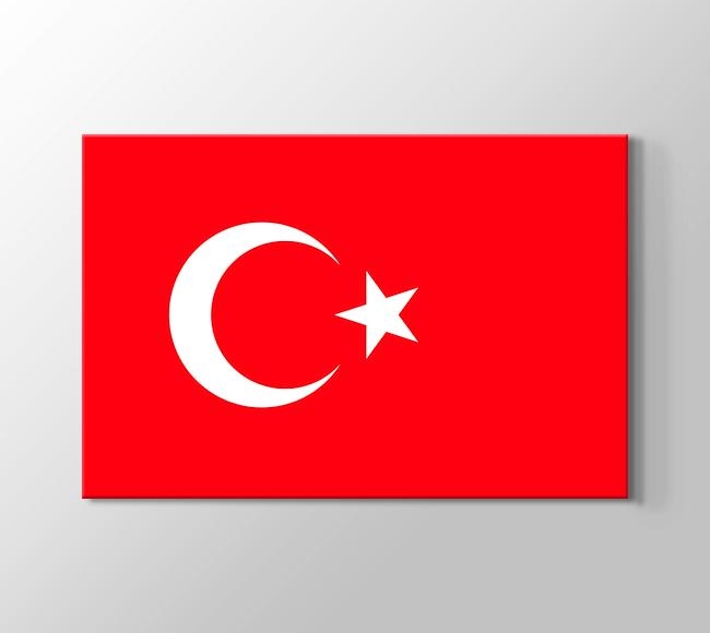  Ay Yıldızlı Kırmızı Türk Bayrağı 