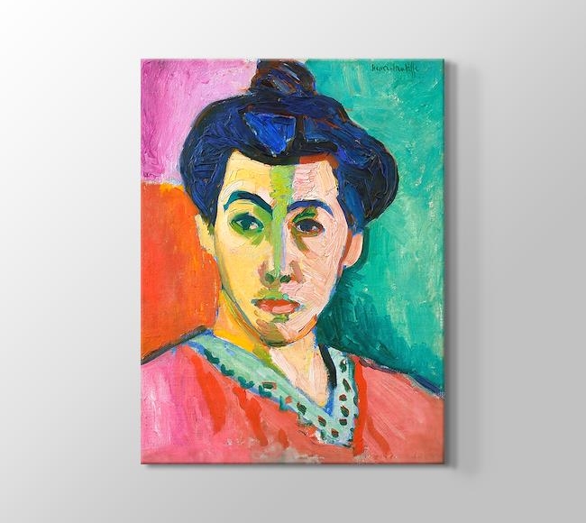  Henri Matisse Portrait of Madame Matisse. The Green Line