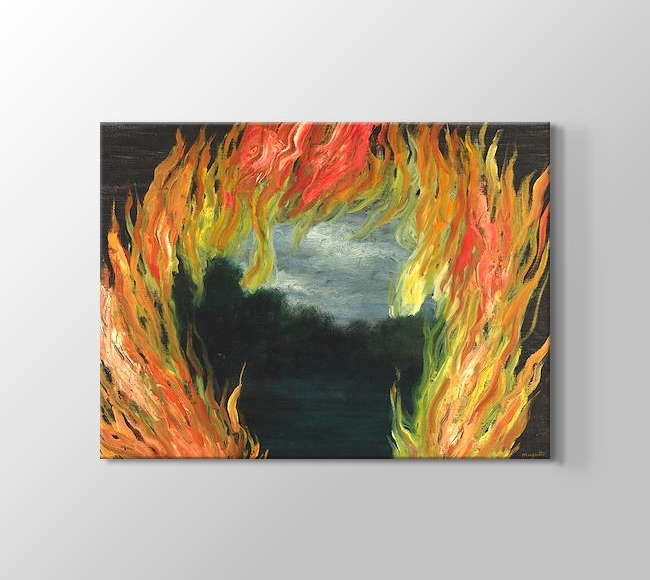  Rene Magritte Le Paysage en feu