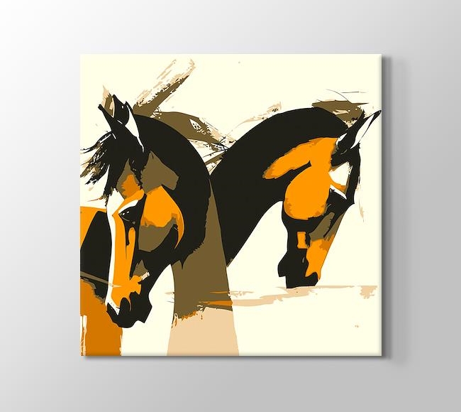  Atlı Karar: İki At, Bir Portre
