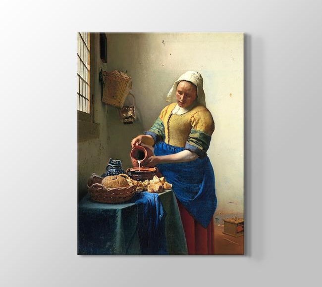  Johannes Vermeer The Milkmaid