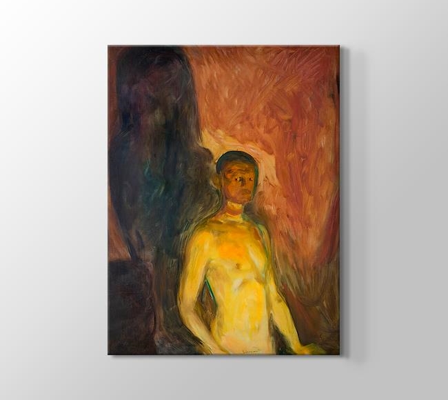  Edvard Munch Self-Portrait in Hell