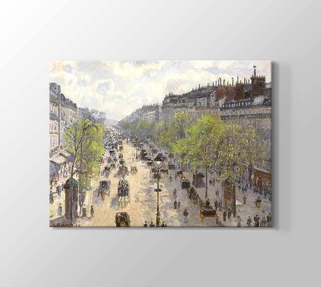  Camille Pissarro Boulevard Montmartre, Spring