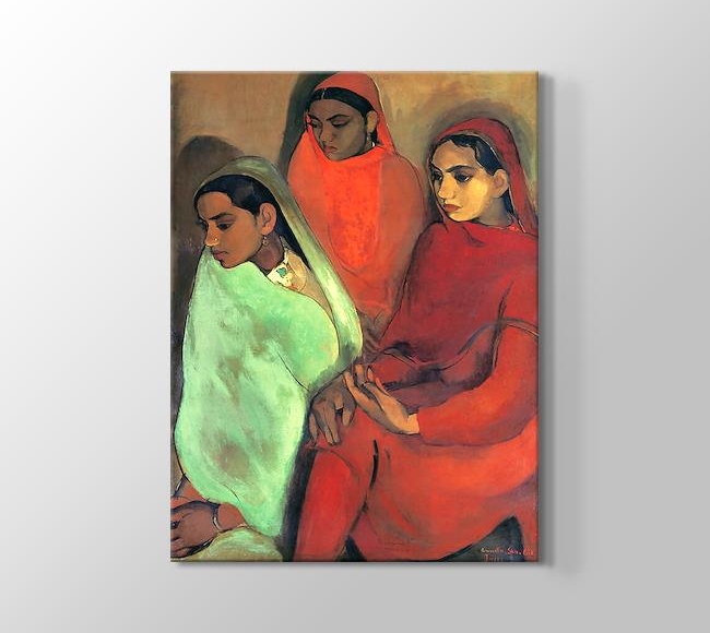  Amrita Sher-Gil User Group of Three Girls