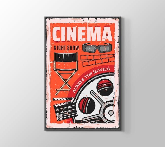  Sinema Gecesi Film Makarası 3D Gözlük