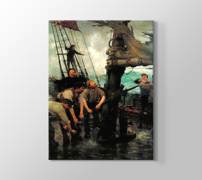  Henry Scott Tuke All Hands to the Pumps