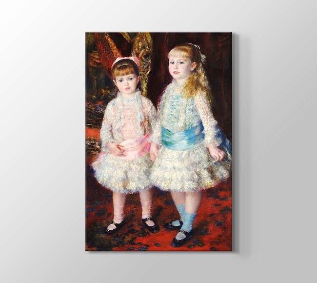  Pierre-Auguste Renoir Pink and Blue - The Cahen d Anvers Girls