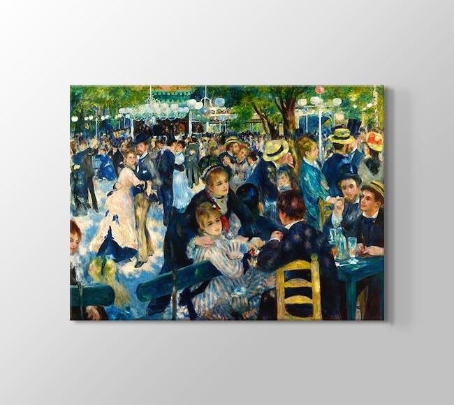  Pierre-Auguste Renoir Dance at Le Moulin de la Galette