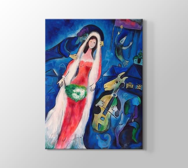  Marc Chagall La Mariee - The Bride