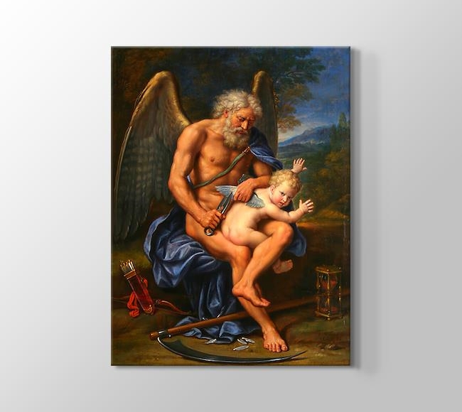  Pierre Mignard Time Clipping Cupid's Wings