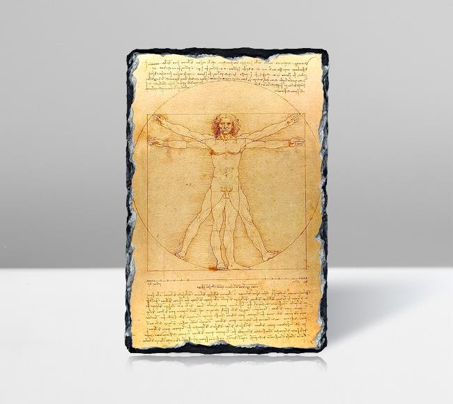 The Vitruvian Man 1498 - Vitruvius Adamı