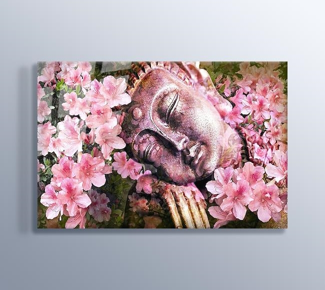 Buddha on Flower