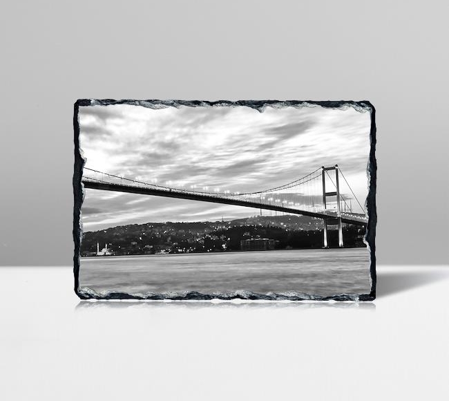 İstanbul - Boğaziçi Köprüsü - Siyah Beyaz