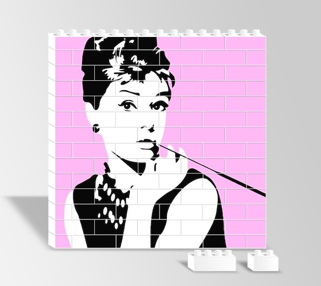 Audrey Hepburn - Pop Art V