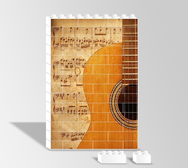 Guitar and Music Paper