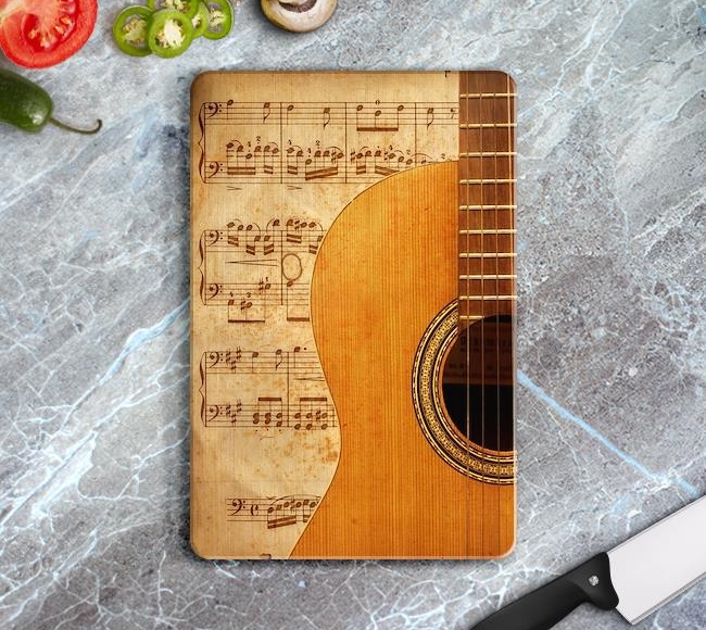 Guitar and Music Paper