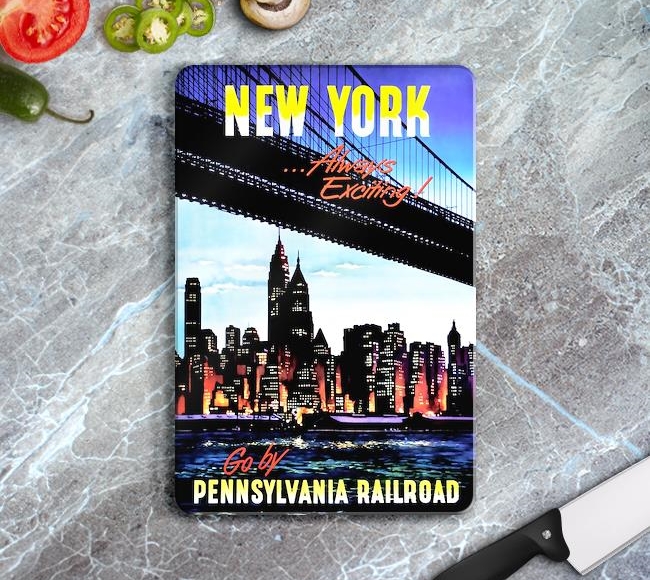 New York by Pennsylvania Railroad