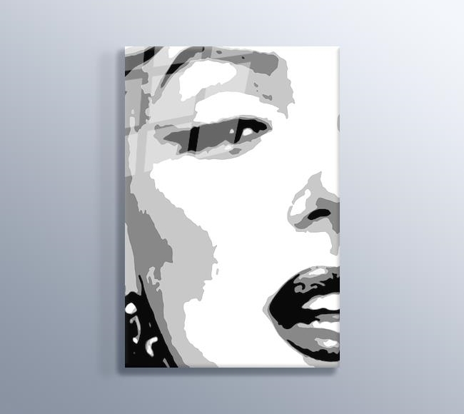 Marilyn Monroe - Siyah Beyaz Kesit