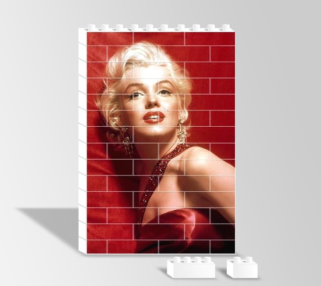 Marilyn Monroe - Kırmızı 