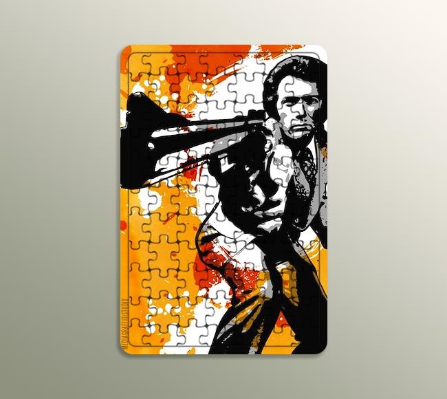 Clint Eastwood - Orange Black