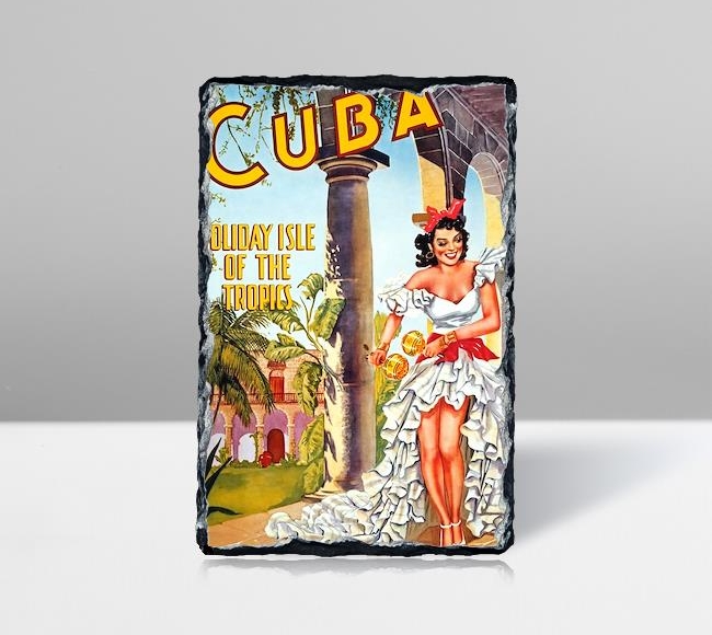 Küba Vintage Posteri