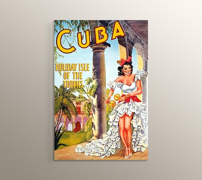 Küba Vintage Posteri